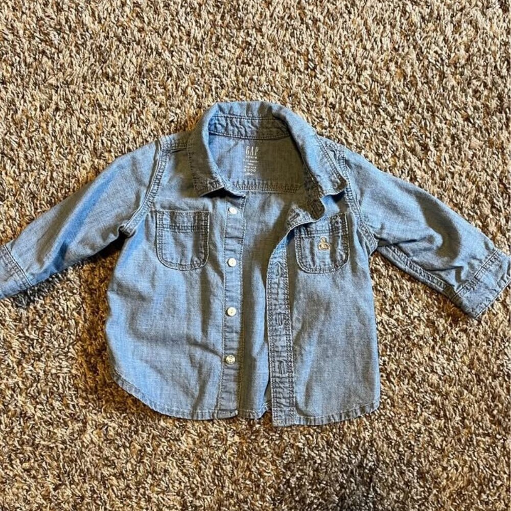 Gap Denim button down